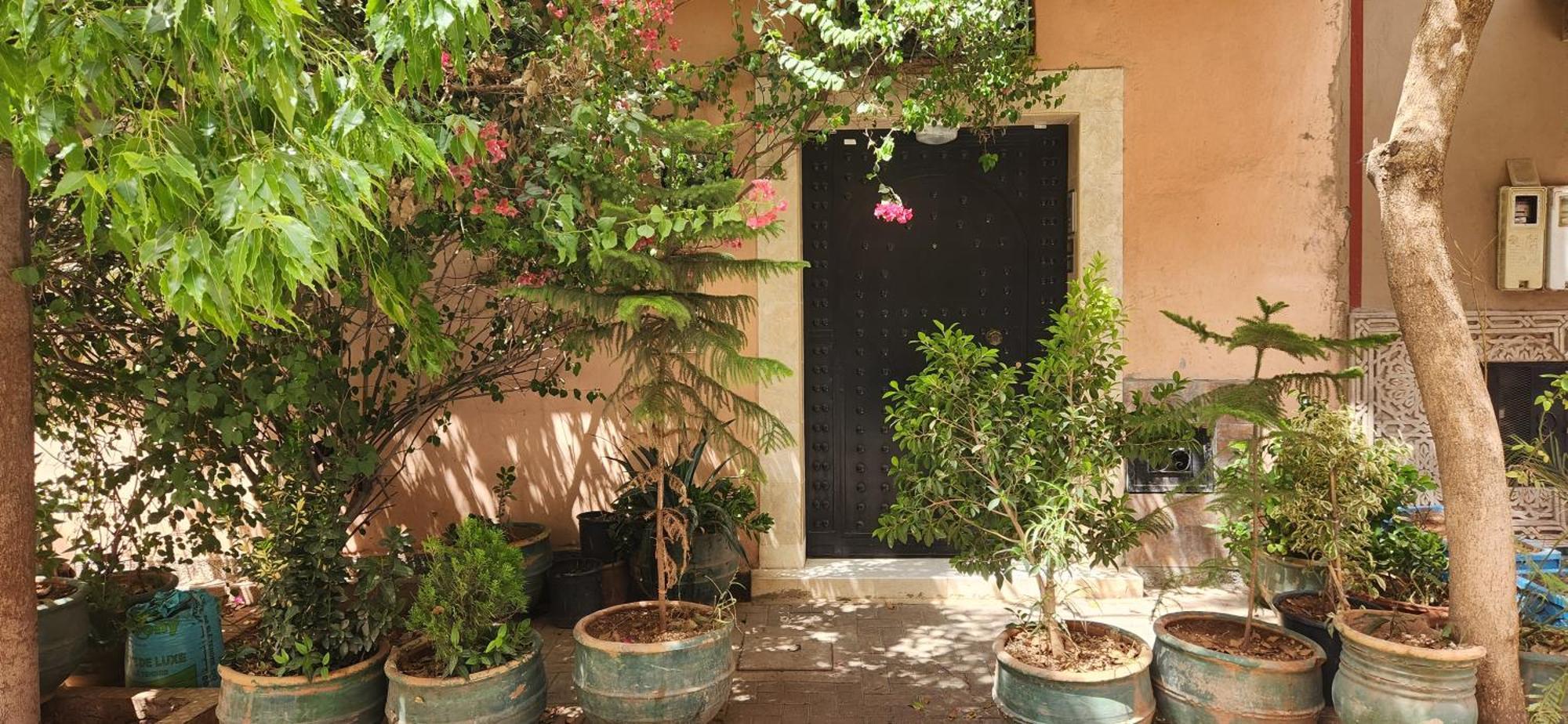 Appartement Riad 5Min A Pied De L'Aeroport Marrakesh Eksteriør billede