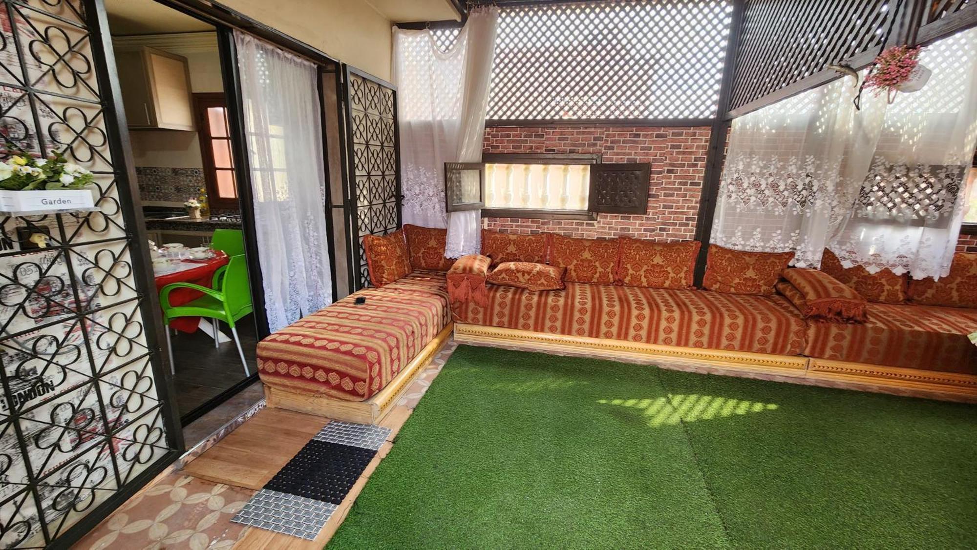 Appartement Riad 5Min A Pied De L'Aeroport Marrakesh Eksteriør billede