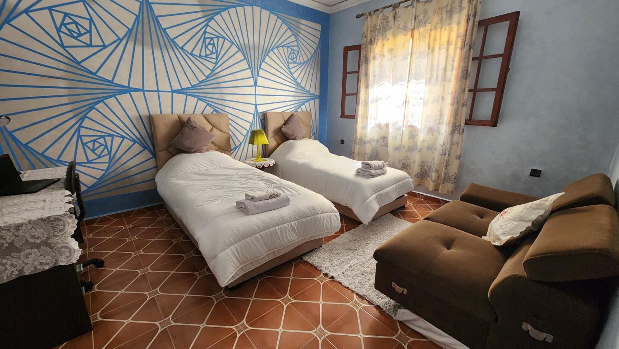 Appartement Riad 5Min A Pied De L'Aeroport Marrakesh Eksteriør billede